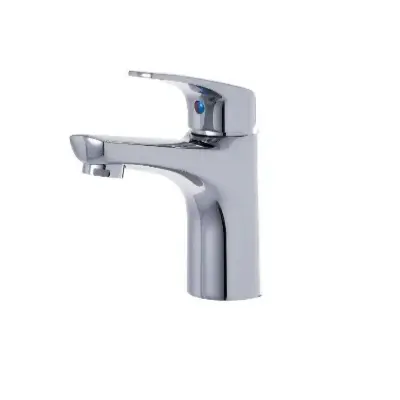 Llave monomando para lavabo en cromo pulido