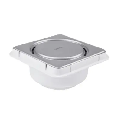 Coladera universal de tapa cuadrada