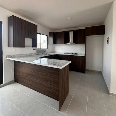 Cocina integral de la casa Amaral, así como se entrega cuando se incluye