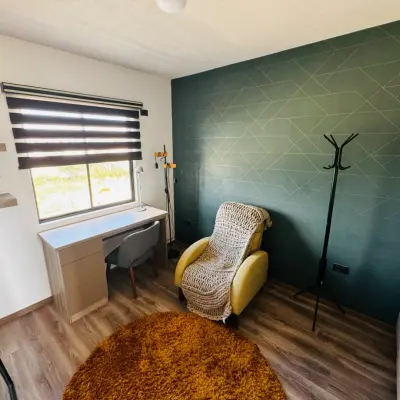 Estudio del departamento Corvina, en la segunda recámara