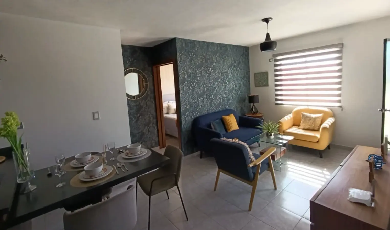 Sala y comedor en un solo espacio
